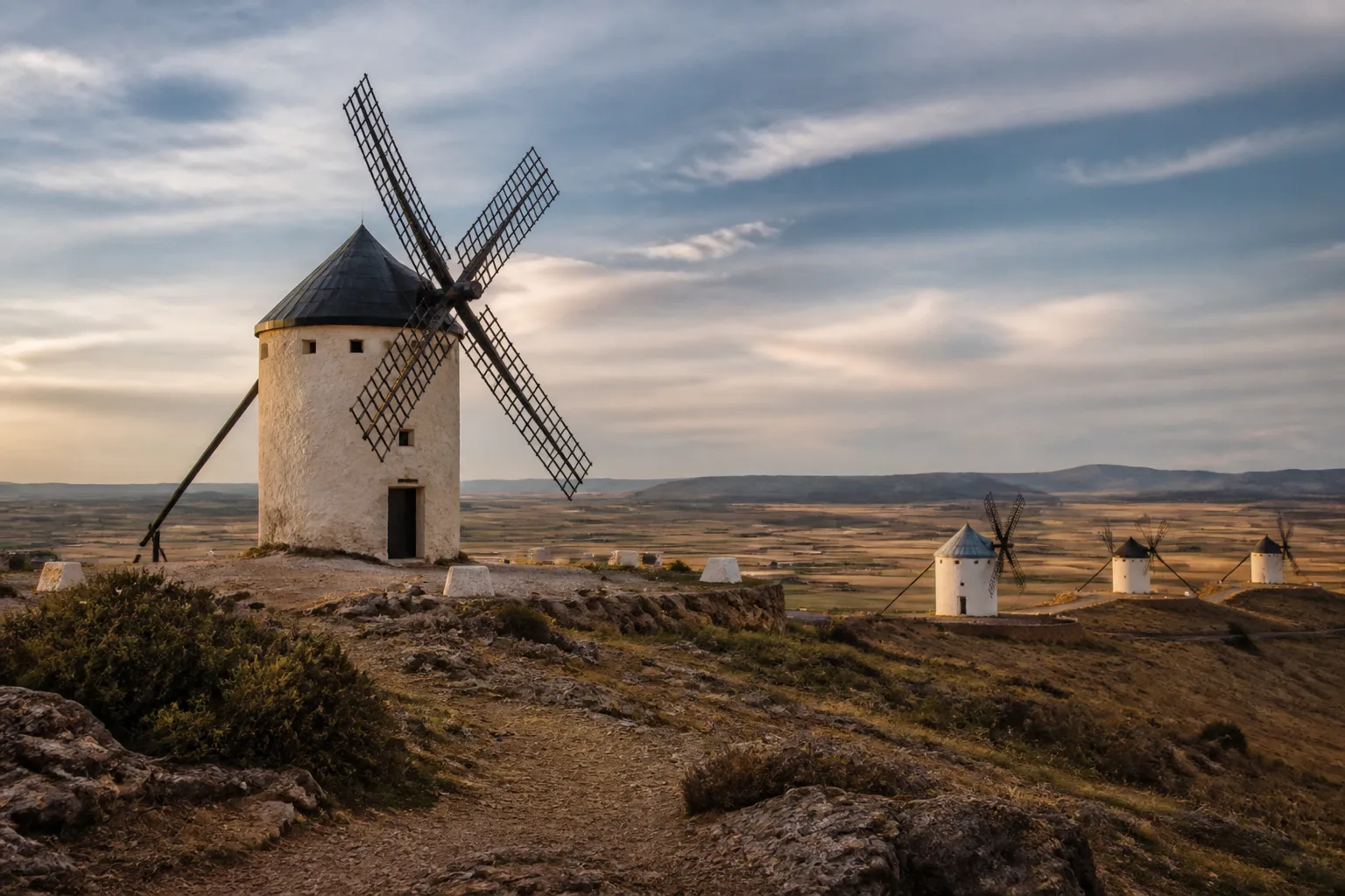 Paisaje representativo de Castilla-La Mancha