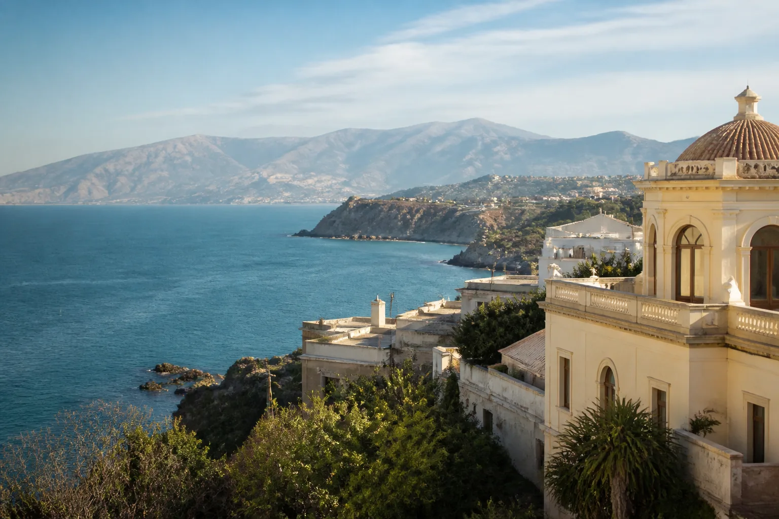 Paisaje representativo de Ceuta