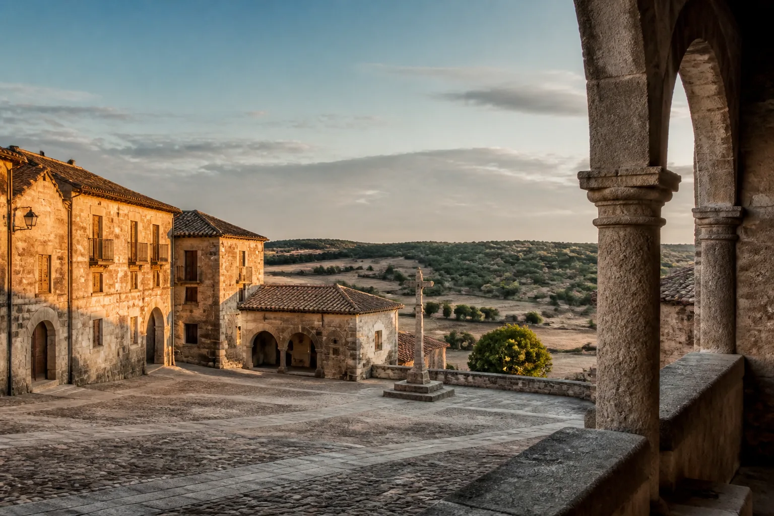 Paisaje representativo de Extremadura