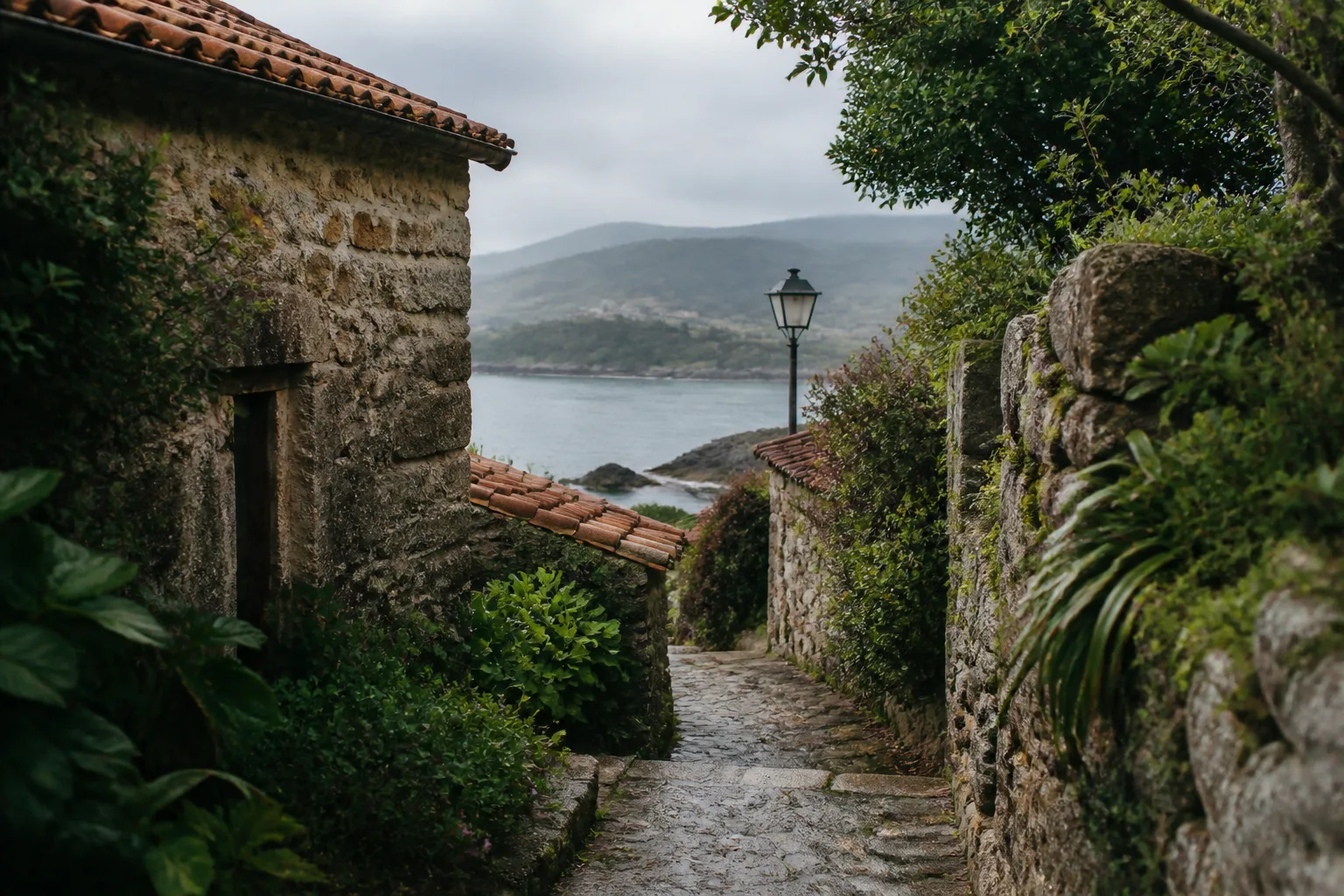 Paisaje representativo de Galicia