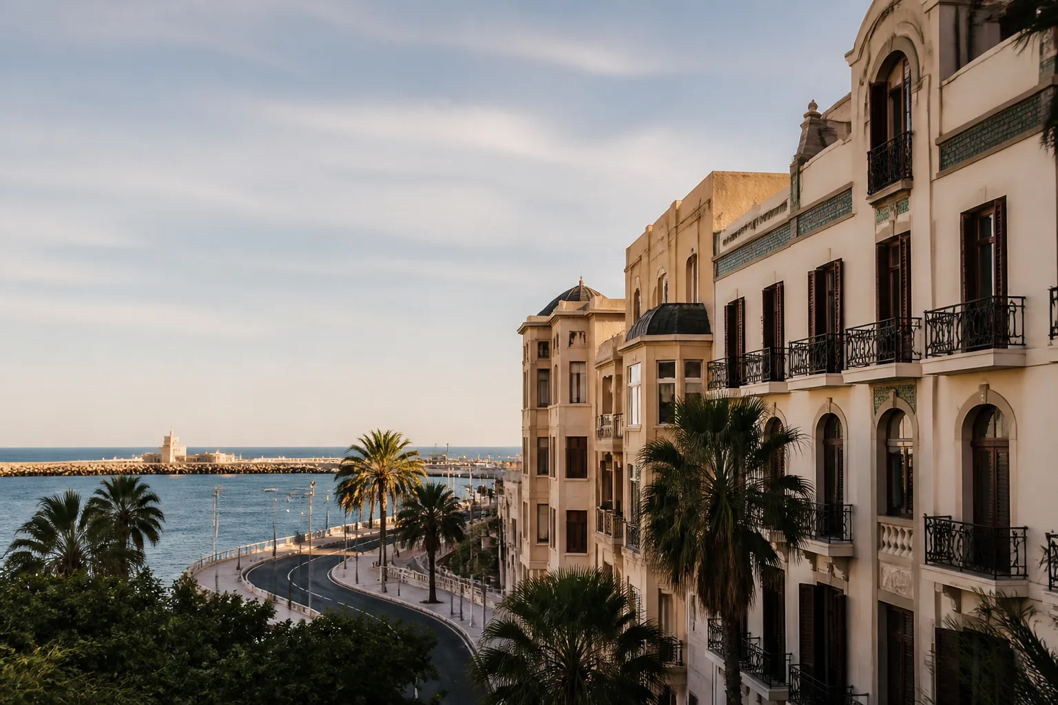 Paisaje representativo de Melilla